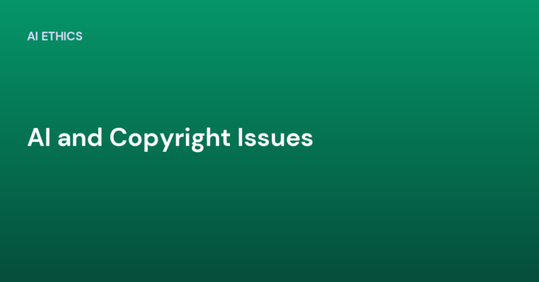 AI and Copyright Issues
