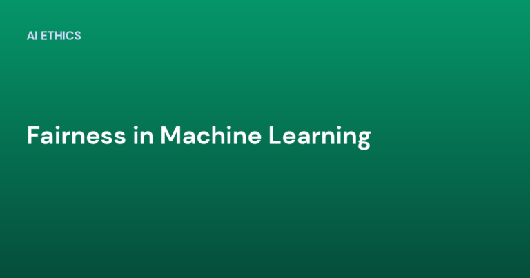 Fairness in Machine Learning