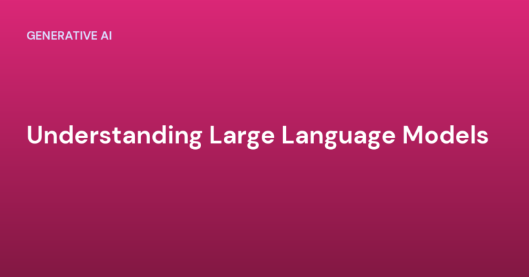 Understanding Large Language Models
