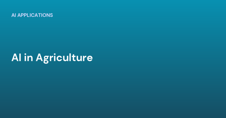 AI in Agriculture