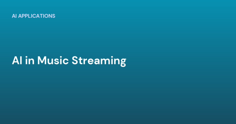 AI in Music Streaming