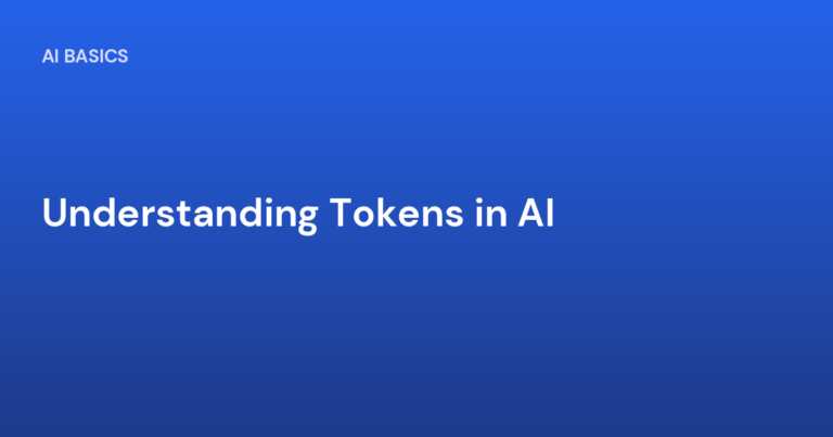 Understanding Tokens in AI
